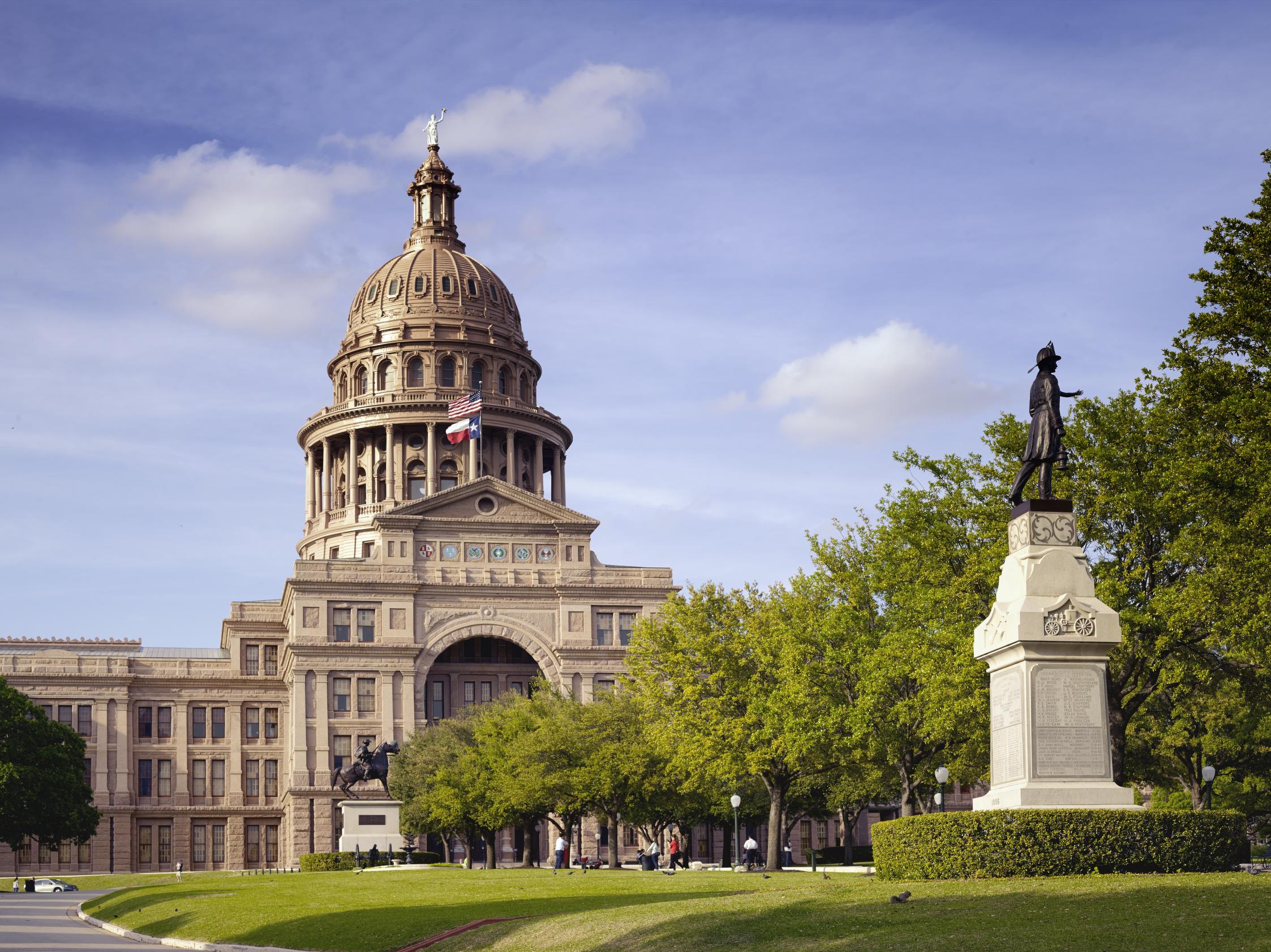 The Texas State Capitol in Austin